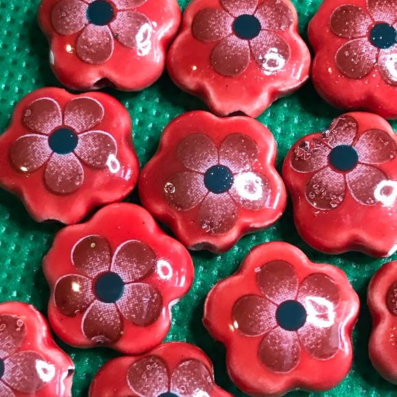 Porcelain flowers - Picture 3 of 7